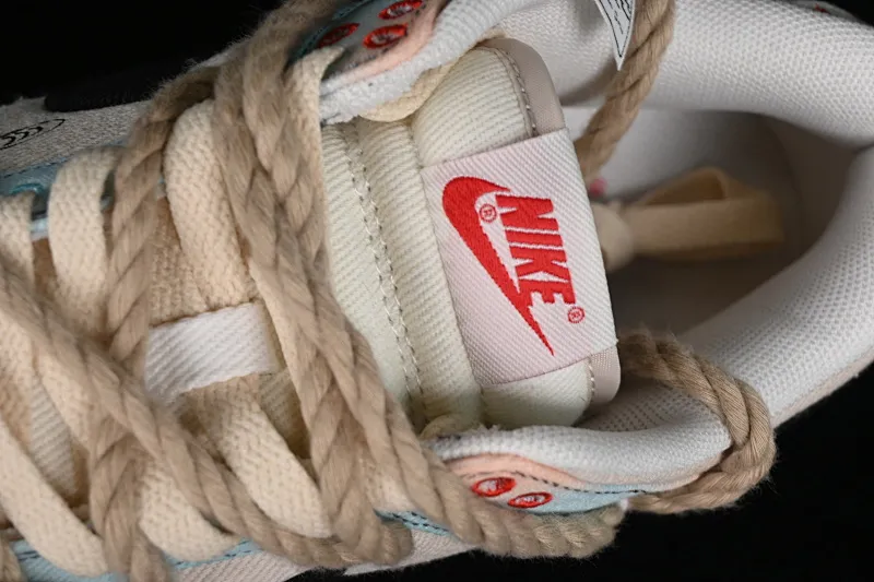 All Categories Nk SB Dunk Series Nk SB Dunk Low Low-top sneakers Nk Dunk Low Castle in the Sky Dopamine gradient Sashiko embroidery Hemp rope SB low-top casual sneakers DV0834-100